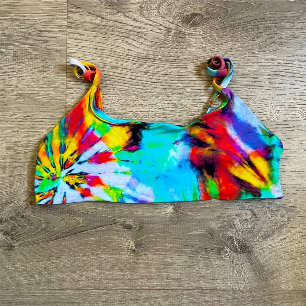 San Lorenzo sport cross back bikini top